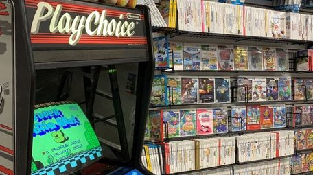 A third Game On retro video game store