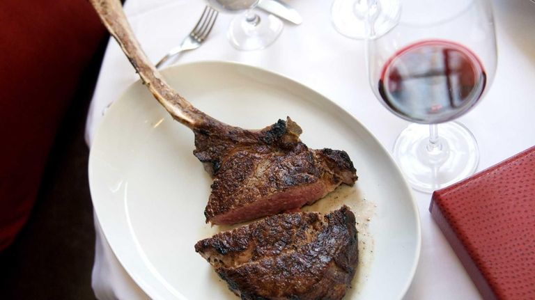 Tellers offers a signature rib eye of USDA