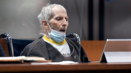 Robert Durst, 78, in a Los Angeles courtroom