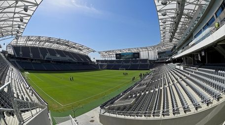 General view of the Banc of California Stadium