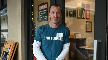 Christopher Tucker, StretchLab franchise owner, at his Woodbury