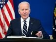 President Joe Biden speaks about the government's COVID-19