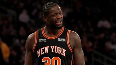 Julius Randle of the New York Knicks during