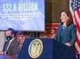 Gov. Kathy Hochul presents her $216 billion fiscal