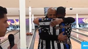 The NYPD bowling team held a fundraiser at