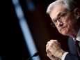 Federal Reserve Board chairman Jerome Powell listens during