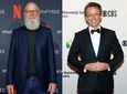 David Letterman, left, will return as a