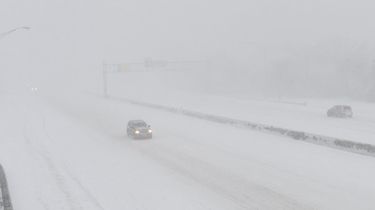 Whiteout conditions occurred along the Long Island Expressway