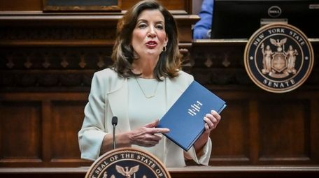 Governor Kathy Hochul delivers her first state of