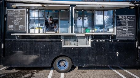 Chef Marc Bynum's Hush food truck.