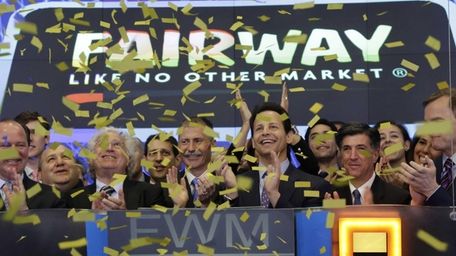 Fairway executives, including chairman Charles Santoro and chief