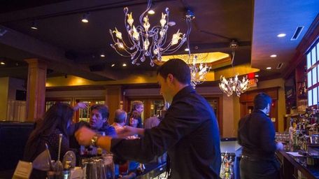 Hemisphere's bar-lounge area is an upbeat spot that