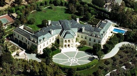 The home Aaron Spelling is seen in the