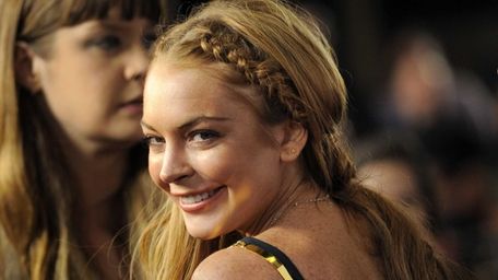Lindsay Lohan at the 