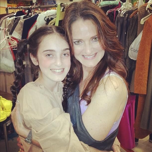 Backstage with my girl