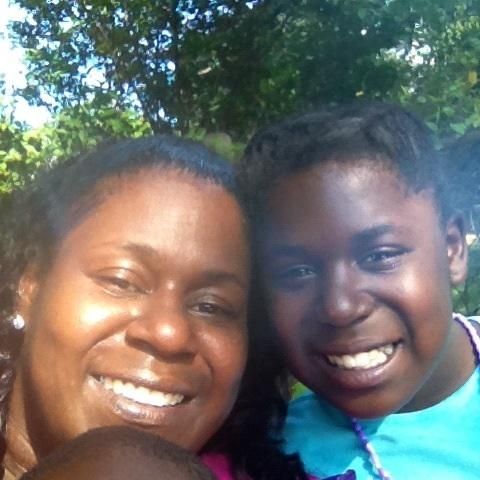 Azaria and I at Lynell's baby shower.