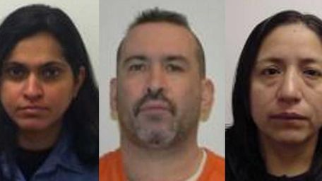 Three of the 12 suspects from Long Island