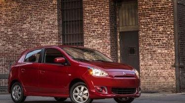 The 2014 Mitsubishi Mirage gets an estimated 37/44