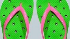 "Showaflops" feature an innovate shaped drainage system and