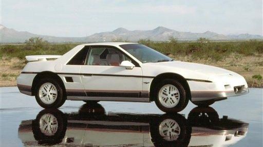General Motors released the first Pontiac Fiero in