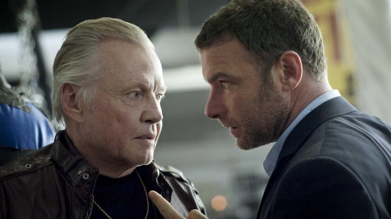 Liev Schreiber, right, is