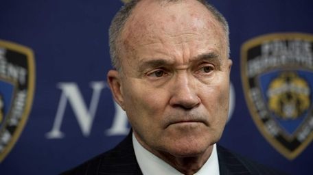 Former NYPD Commissioner Ray Kelly addresses a news