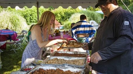 Chef Luke Judge of Riverhead's Maple Tree BBQ