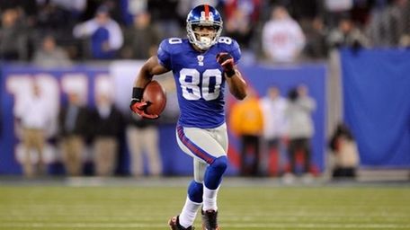 Victor Cruz #80 of the New York Giants