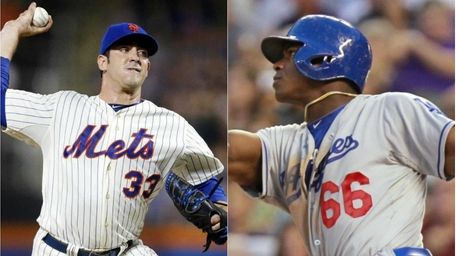 MATT HARVEY, Mets vs. YASIEL PUIG, Dodgers Harvey