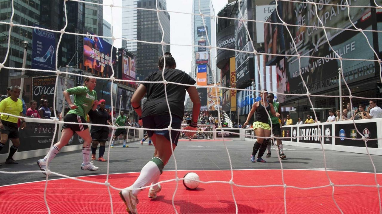 Street soccer 'empowerment' for homeless | Newsday