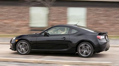 The 2013 Subaru BRZ's appearance gives little indication