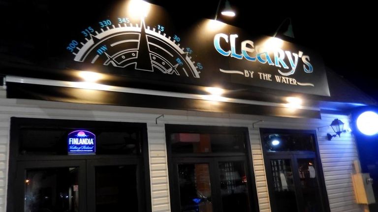 Cleary's By The Water on Freeport's Nautical Mile.