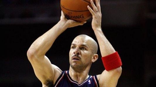 Jason Kidd as a Net in 2008. (Getty)