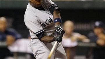 Yankees' Alfonso Soriano hits a two-run home run