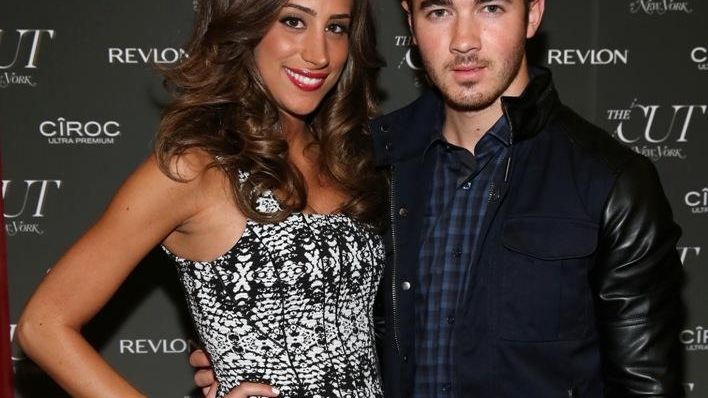 Danielle and Kevin Jonas.
