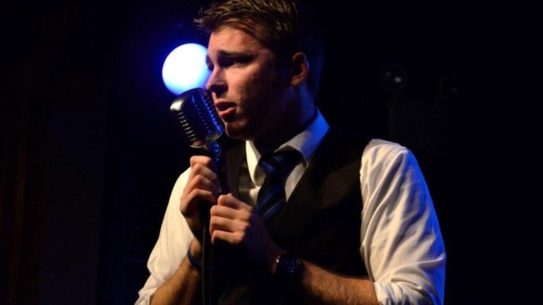 Jazz singer JB Baretsky.