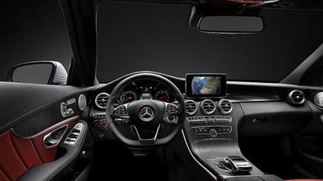 The new C-Class cabin boasts shapely contours and
