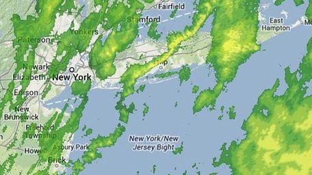 Thursday's drizzle and light showers will usher in
