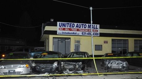 Suffolk County police said the driver of a