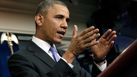 President Barack Obama speaks on the Affordable Care