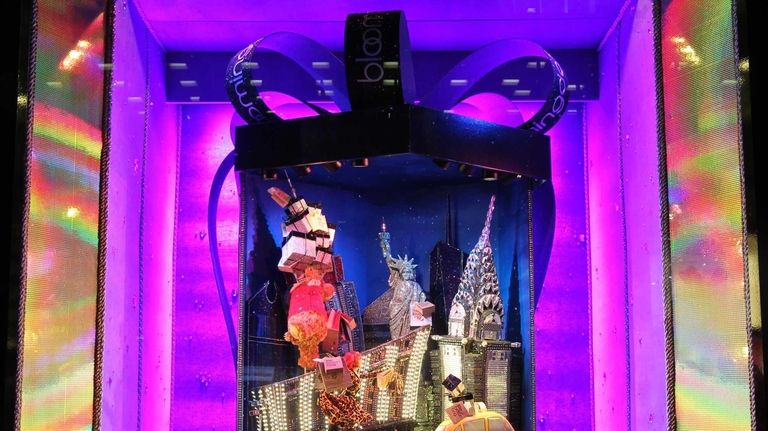 Department store holiday window displays in NYC | Newsday