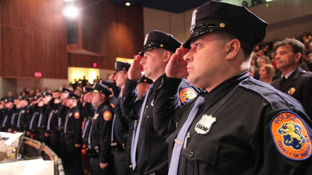 36 Nassau police recruits finish training | Newsday