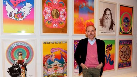 Peter Max looks almost as bright as his