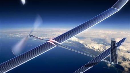 This undated illustration released by Titan Aerospace shows