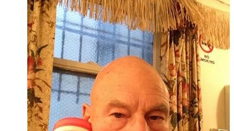Actor Patrick Stewart (@SirPatStew) parodies British Prime Minister