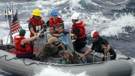 In this photo provided by the U.S. Coast