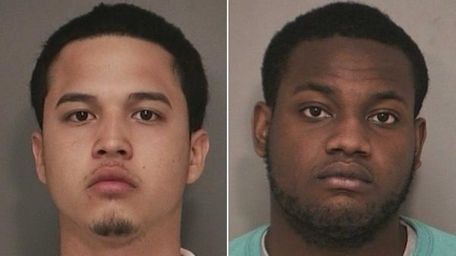 Eric Amaya, left, 18, of Roosevelt, is charged