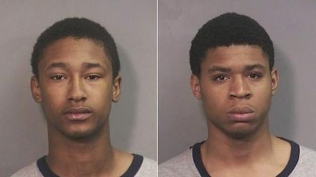 Tylik Wilson, 18, of West Hempstead, left, and
