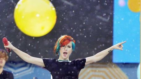 Hayley Williams of Paramore performs on ABC's