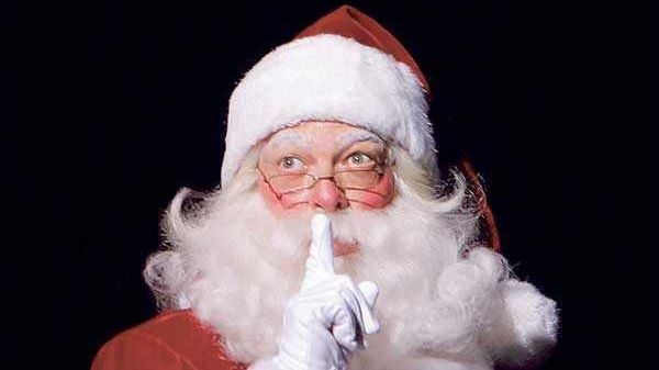Although it’s still summer, Santa Claus (as played